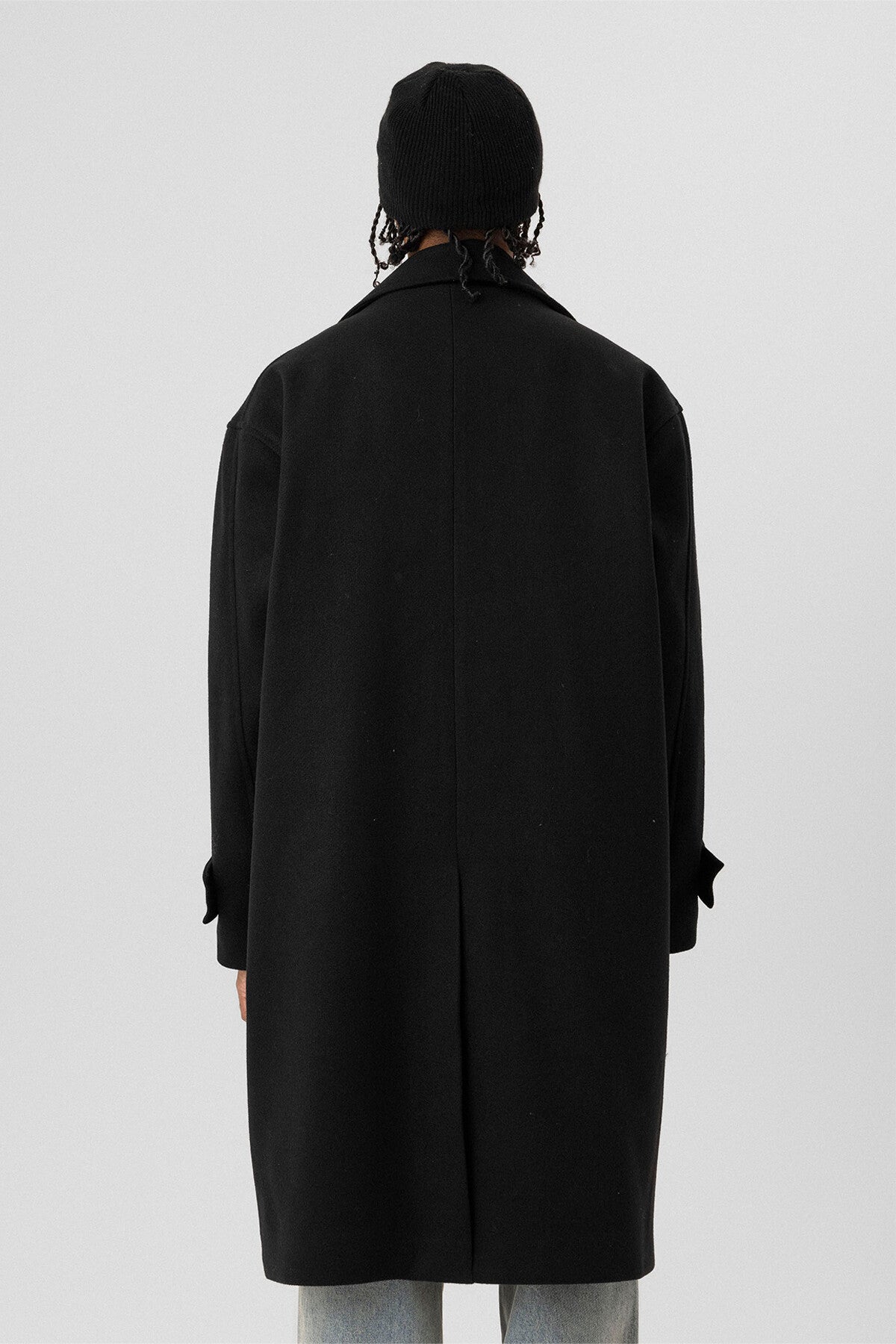 BLACK OVERSIZE COAT