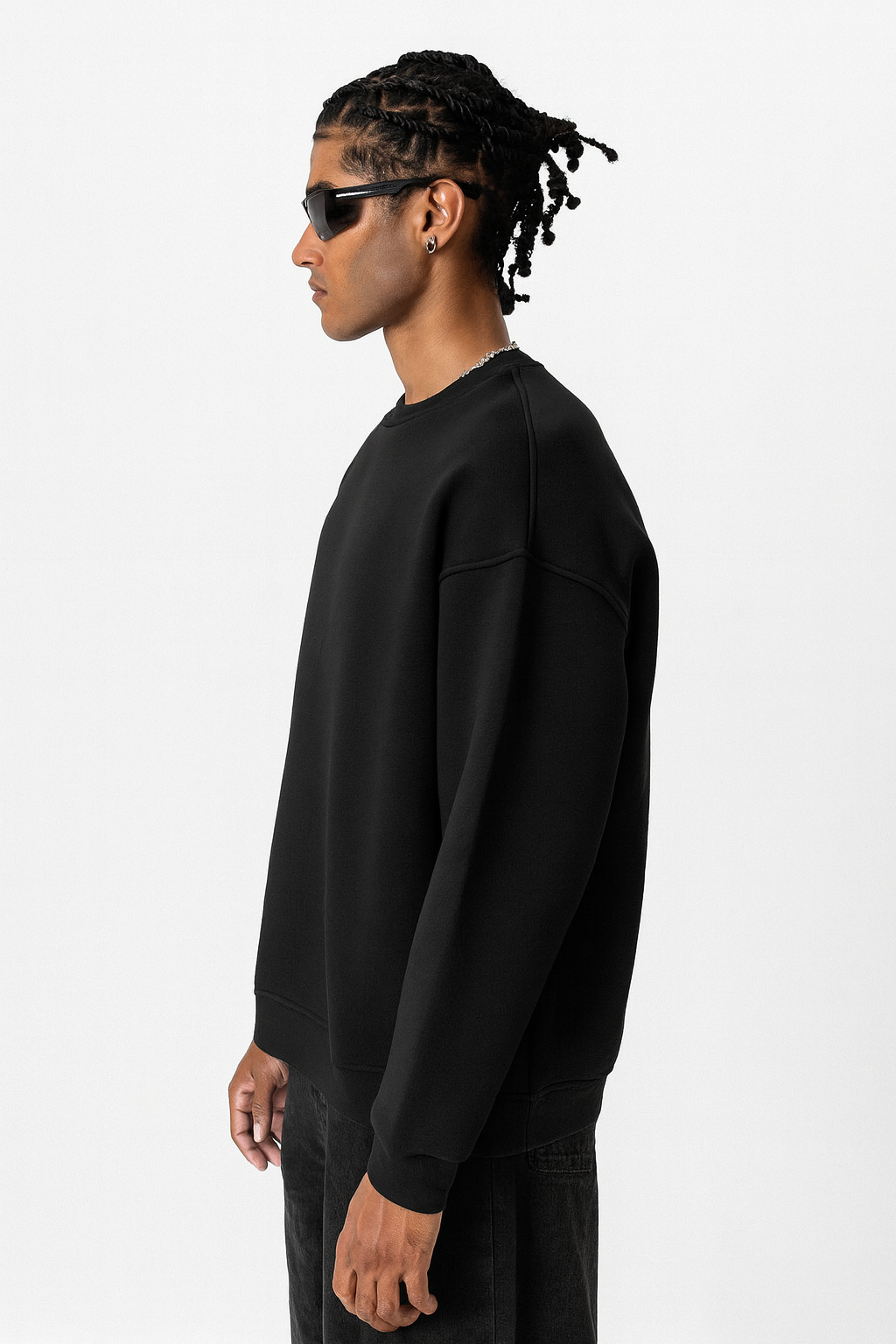 OVERSIZED SWEATSHIRT BLACK