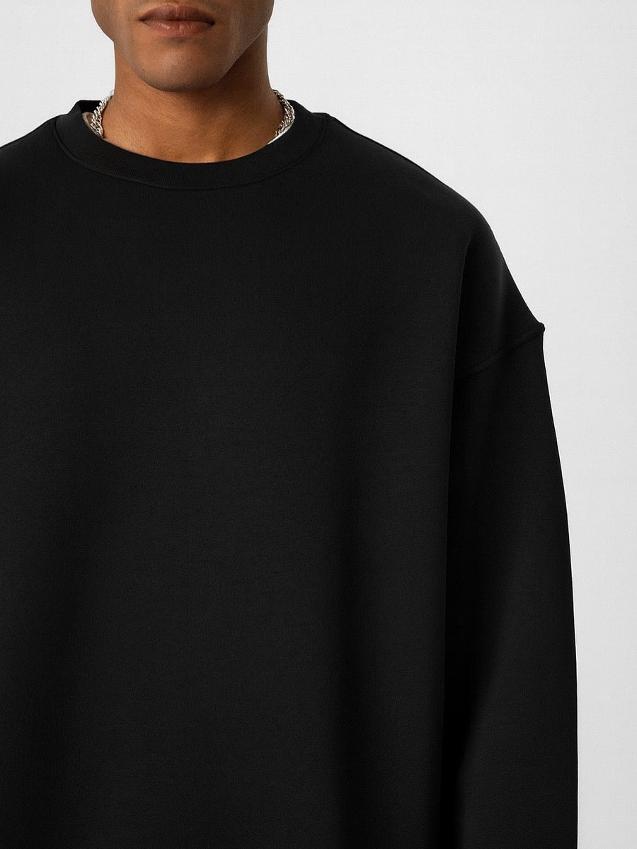 OVERSIZED SWEATSHIRT BLACK
