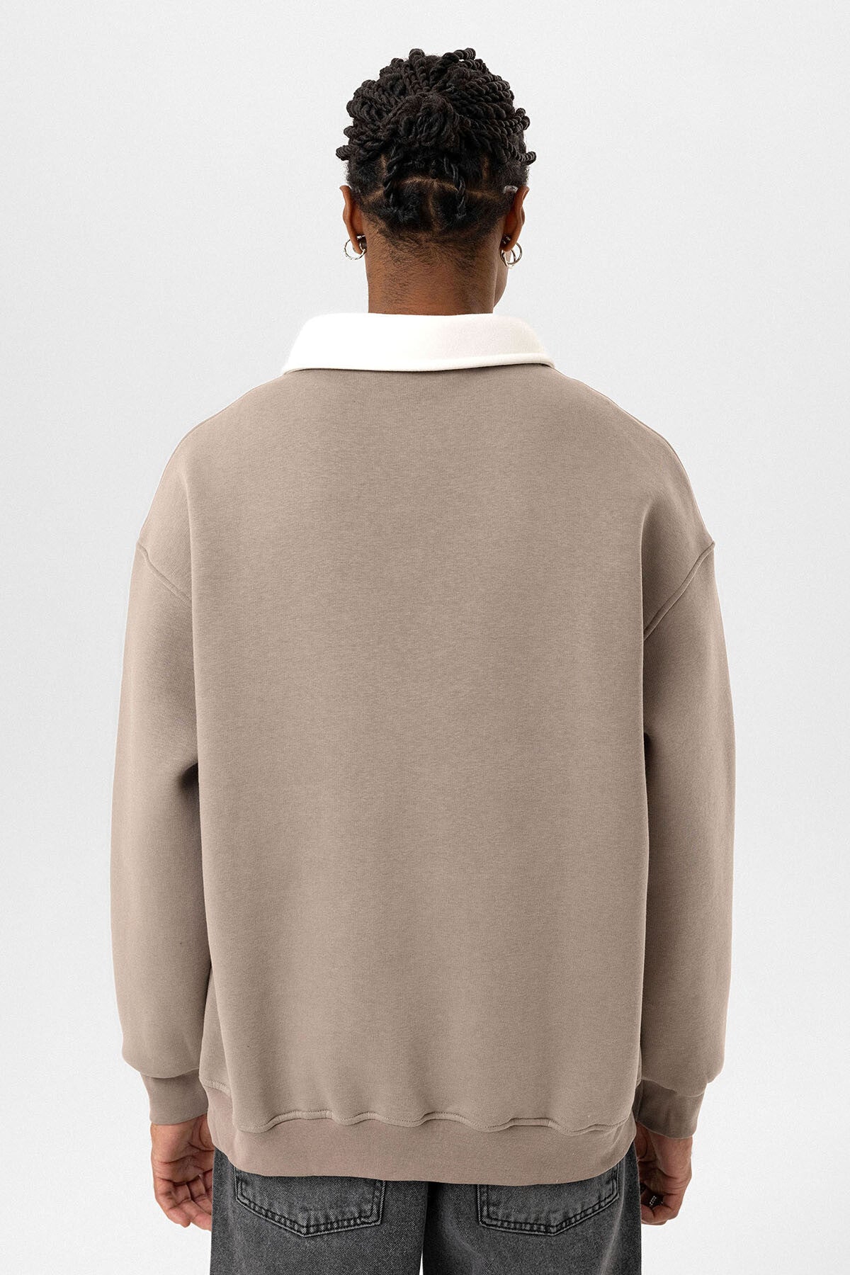 HOLY POLO COLLAR SWEATSHIRT