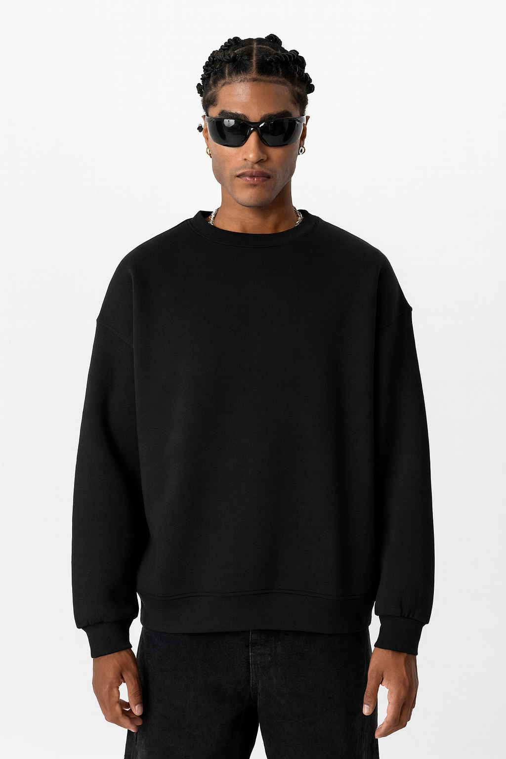 OVERSIZED SWEATSHIRT BLACK